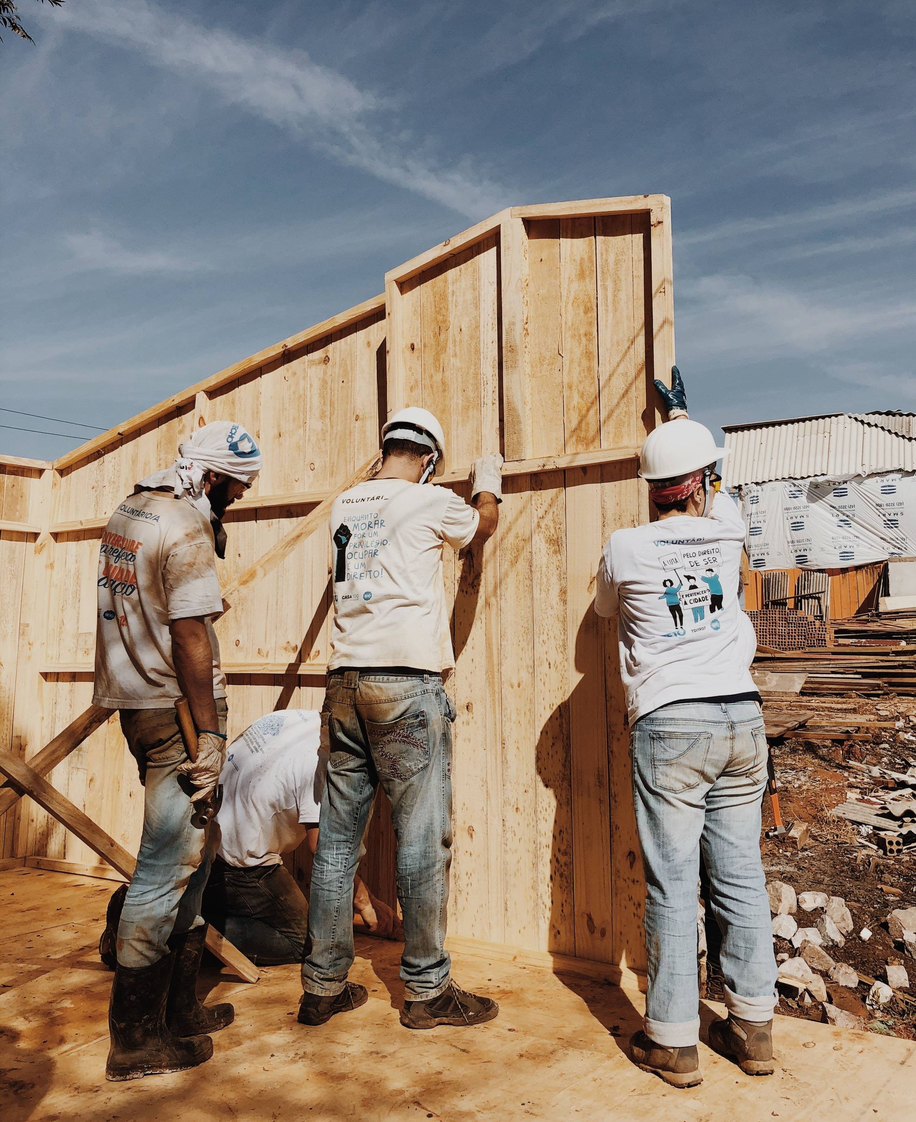 Construction team